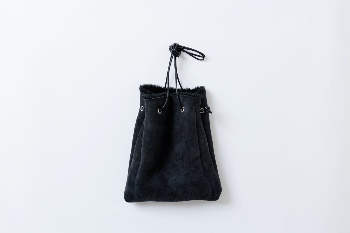 PRIMITIVE DRAWSTRING BAG -MOUTON-